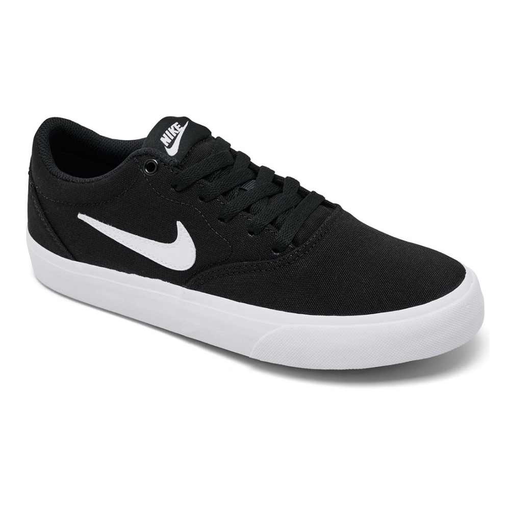 Nike Classic Black and White Low-Tops - Picture 2 of 2